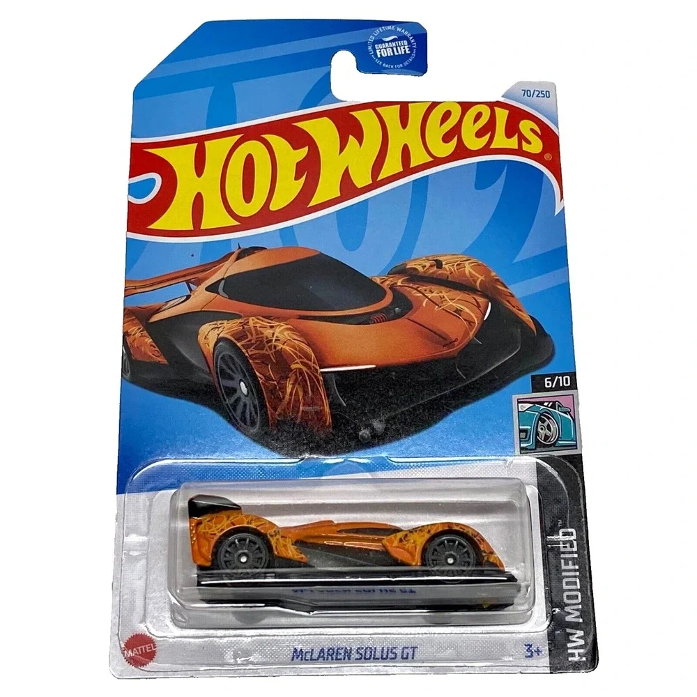 Hot Wheels McLaren Solus‎ GT Orange 70/250 HW Modified 6/10 NIP 2024